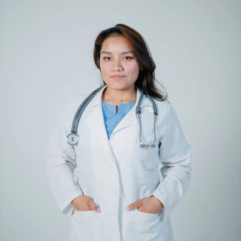 Portrait of Dr Ananya Sharma, physician